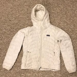 Patagonia hooded down sweater